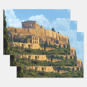 Acropolis Wrapping Paper Sheet