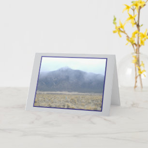 Across Mountains Greeting Card
