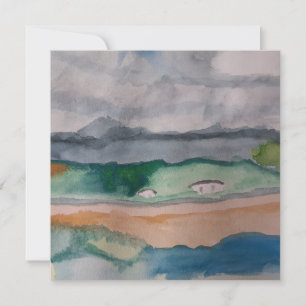 Across the Bay Flat Card