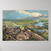 Across the Continent - FFB Palmer Fine Art Poster