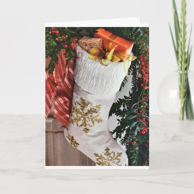 **ACROSS THE MILES** AT CHRISTMAS HOLIDAY CARD (Front)