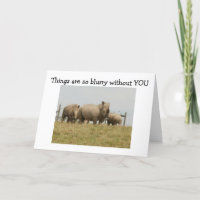 ACROSS THE MILES FROM SOME RHINOS FOR YOU-BIRTHDAY
