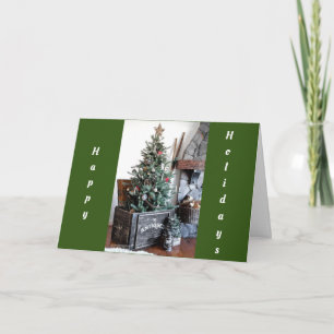 **ACROSS THE MILES** & THINKING OF YOU CHRISTMAS H HOLIDAY CARD
