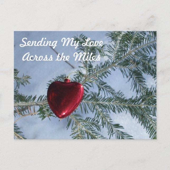 Across the Miles Valentine's Day  Heart Holiday Po (Front)