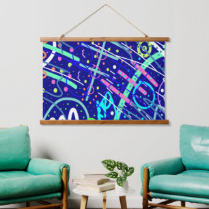 Across the Night Sky Hanging Tapestry
