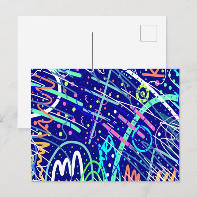 Across the Night Sky  Postcard (Front/Back)