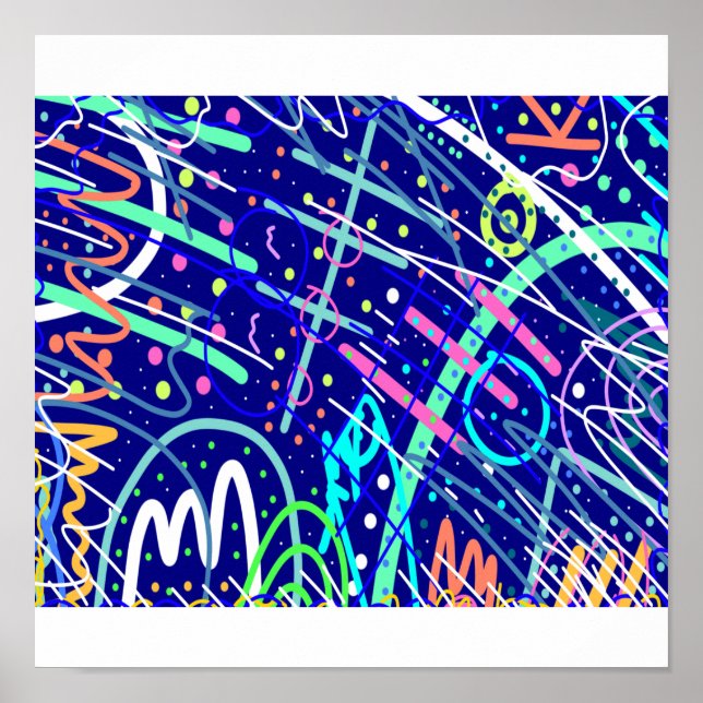 Across the Night Sky  Poster (Front)