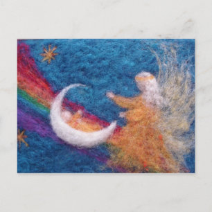 Across the rainbow bridge postcard
