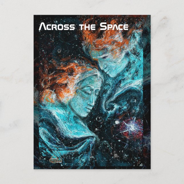 Across the Space Postcard (Front)