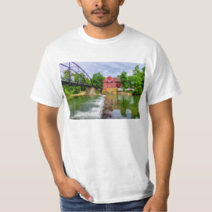 Across War Eagle Creek Waterfall T-Shirt