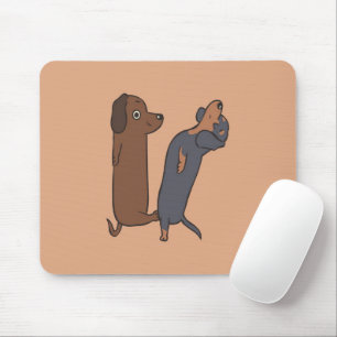 Acroyoga Dachshund Dachshund Lover Gift Mouse Pad