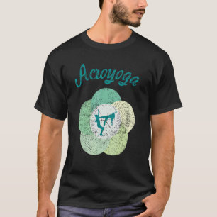 Acroyoga Power Workout Style Holy Geometry Acro Yo T-Shirt