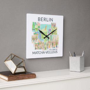 Acryl Wanduhren Square Wall Clock