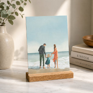 Acrylic Block Artwork Upload Photo Display