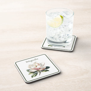 Acrylic Coaster Set - Magnolia