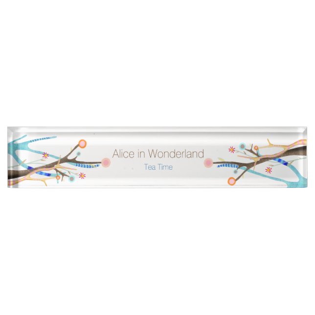 Acrylic Desk Name Plate Funny (Front)
