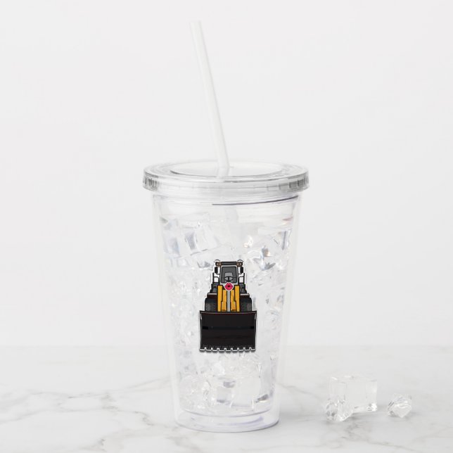 Acrylic Drinks Graphics: Lady Loader Tumbler (Front Ice)