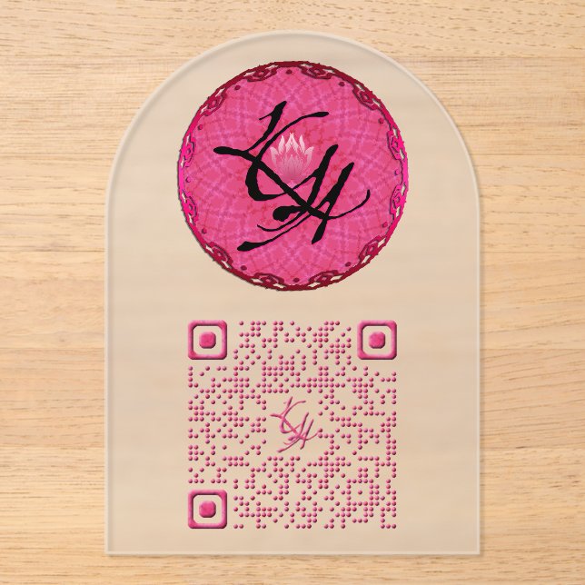 Acrylic Invitation (Front)