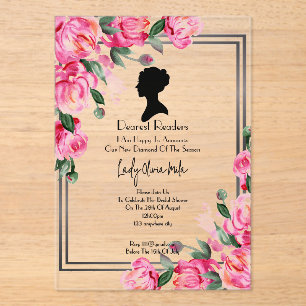 Acrylic Invitation
