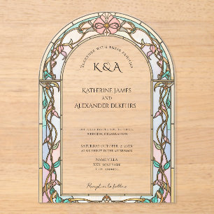 Acrylic Invitation