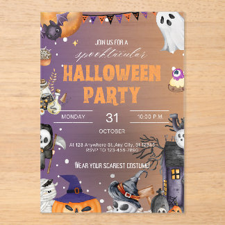 Acrylic Invitation
