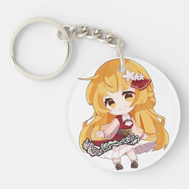 ACRYLIC KEY HOLDER RING (Front)