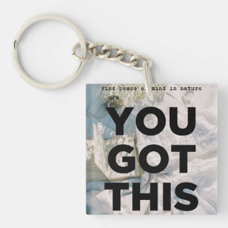 Acrylic keychain