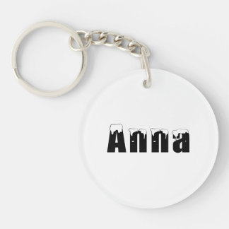 Acrylic Keychain - Anna for Chirstmas