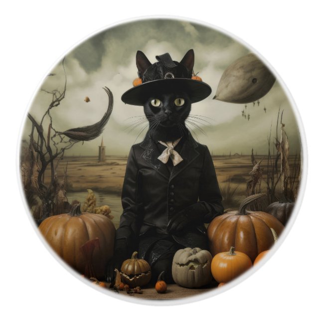 Acrylic Keychain Ceramic Knob (Front)