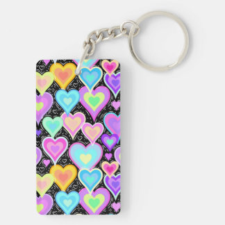 Acrylic Keychain "Hearts"