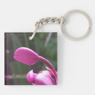 Acrylic Keychain natural flowers