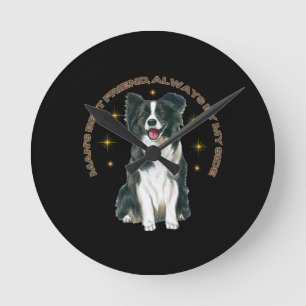 Acrylic Keychain Round Clock