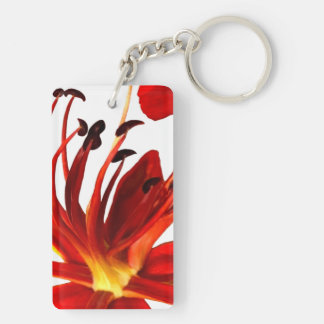 Acrylic Keychain Royal Poinciana Flower
