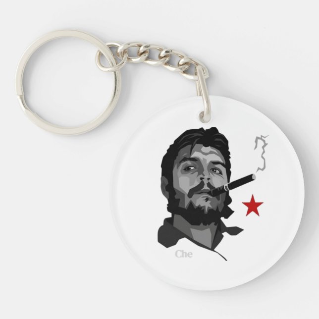 Acrylic Keychain with Che GUevara  (Front)