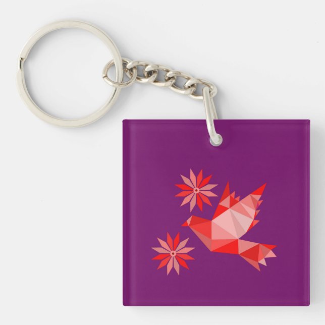 Acrylic Keychain with nice ART (Front)