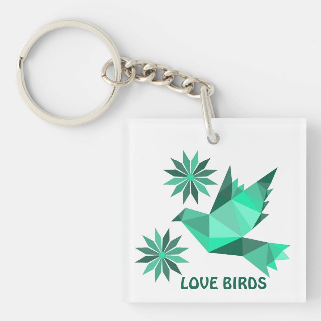 Acrylic Keychain with nice ART (Front)