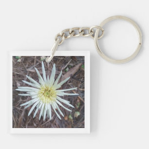Acrylic Keychain with nice flower