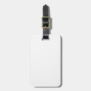 Acrylic Luggage Tag