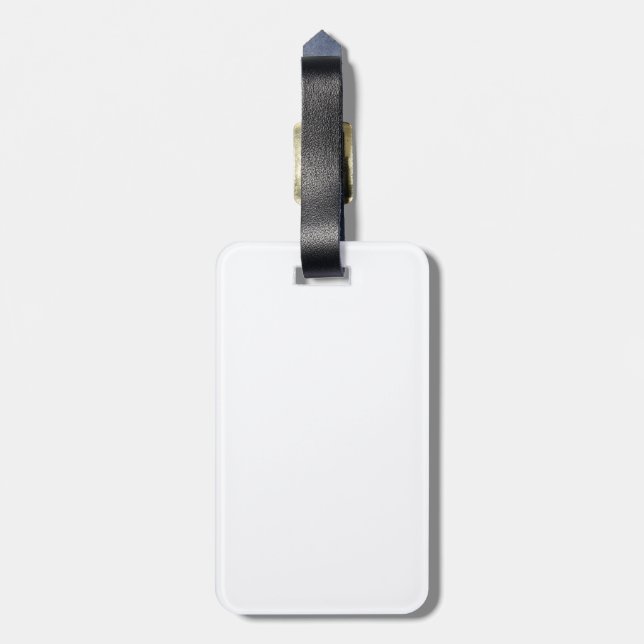 Acrylic Luggage Tag (Back Vertical)