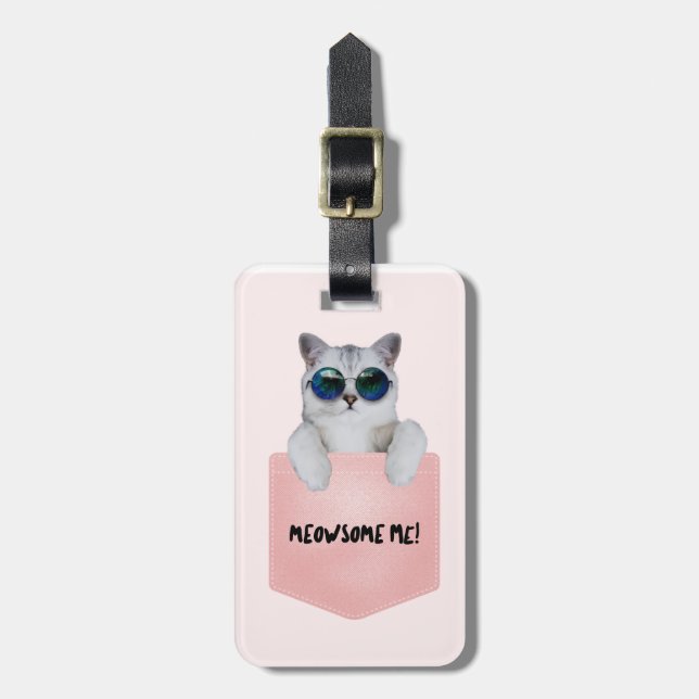 Acrylic Luggage Tag (Front Vertical)