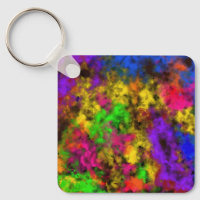 Acrylic Neon Colours Paint Splatter Splash Abstrac