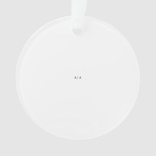 Acrylic Ornament, Acrylic Circle Ornament