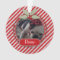 Acrylic Ornament Candy Cane Stripe Holly For Pets