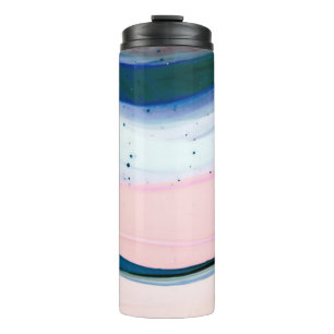 acrylic, paint, abstract. Closeup of the painting. Thermal Tumbler