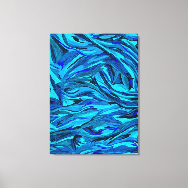 Acrylic Painting Canvas Print (Front)