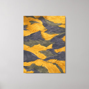 Acrylic Painting Canvas Print