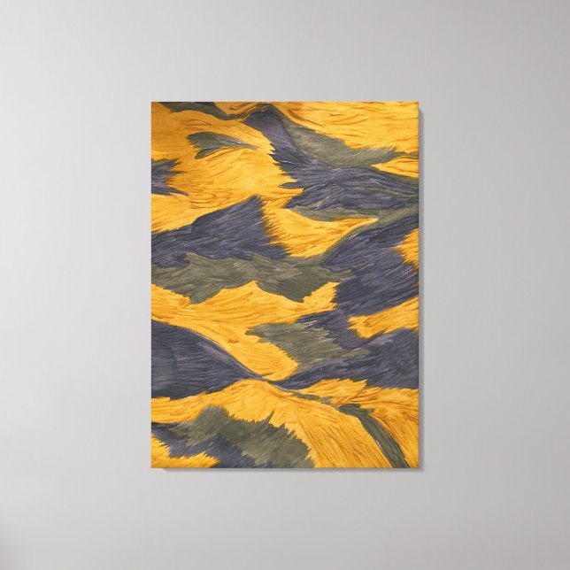 Acrylic Painting Canvas Print (Front)