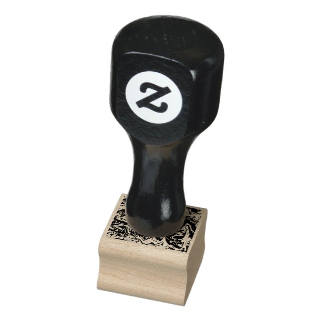 Acrylic Painting Rubber Stamp (Stamp)