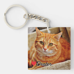 Acrylic Personalised Pet Photo Key Ring