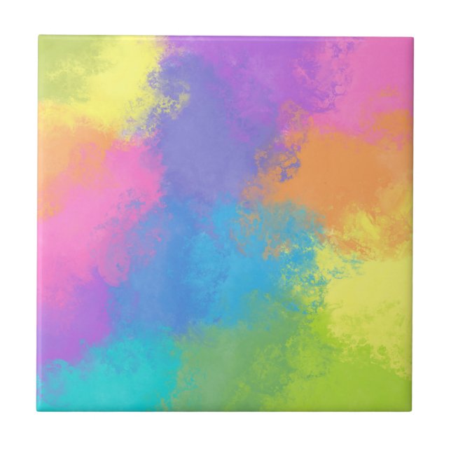 Acrylic Rainbow Tile (Front)